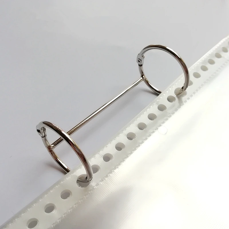 83mm Metall Lose Blatt Buch Binder Klapp Ring Bindung Ringe DIY Nickel Schreibtisch Kalender Kreis 2 Ringe Für Sammelalbum album Notebook