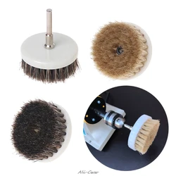3mm 6mm Stainless Steel Rod and 60mm Drill Powered Scrub Heavy Duty Cleaning Brush With Stiff Bristles Tools