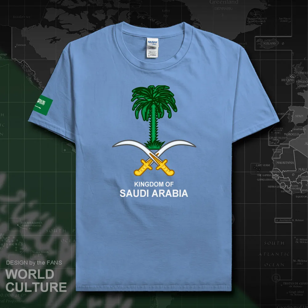 Saudi Arabia Saudi Arabian SA SAU men t shirt fashion 2019 jersey nation team 100% cotton t-shirt fitness clothing tees new 20