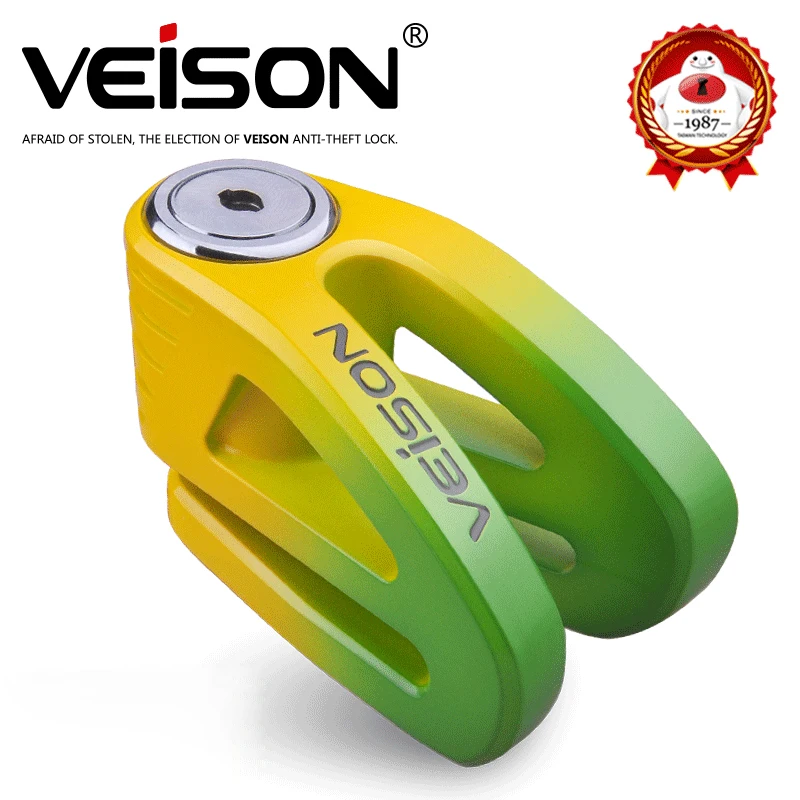 

VEISON DX11 Stainless Steel Motorcycle Disc Brake Locks Moto Electric Vehicle Anti-Theft Safety Cadeado