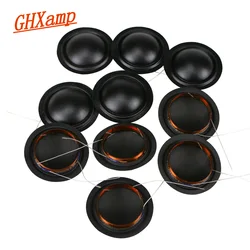 12PCS 25.5mm Same Side Silk Dome Tweeters Voice Coil 6OHM 8ohm Membrane KSV Universal 25.5 Core 100pcs