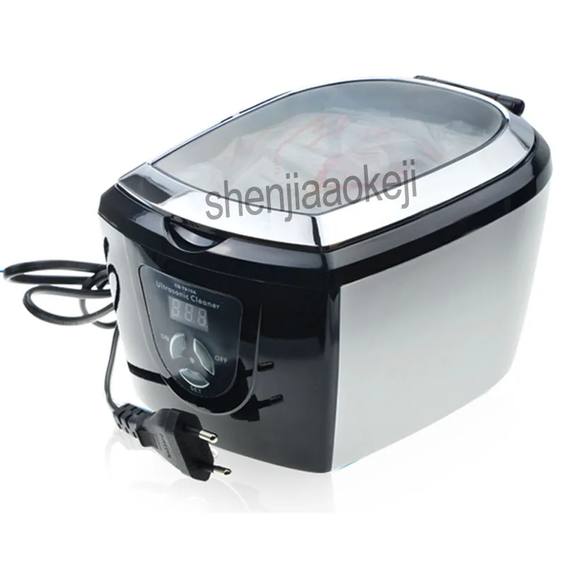 Ultrasonic Cleaner 750ml Ultrasonic cleaning machine 220~240V Timer Jewelry Dental Watch DVD VCD Optical Disc 1PC