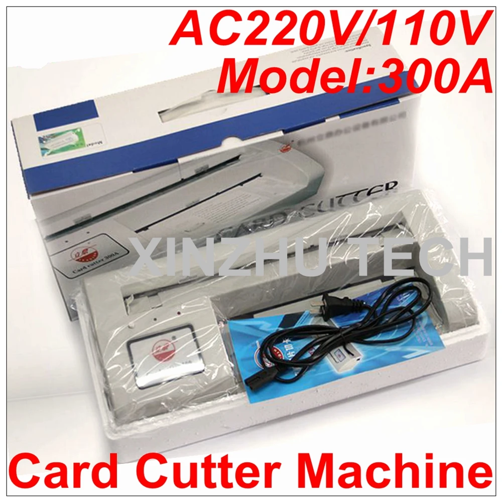 

New Arrival 300A Card Cutter Machine Automatic Name Card Slitter Business Card Cutting Machine Name Card Cutter A4 Size 90x54mm