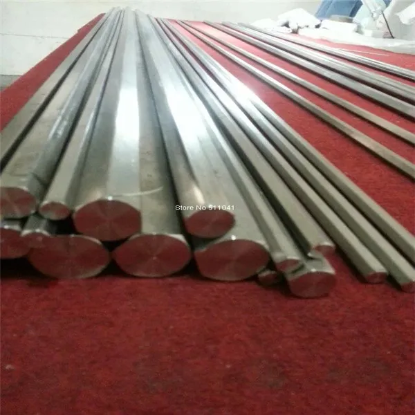 Gr2 ti 티타늄 육각 막대 육각 막대 grade1 육각 막대 sw19 * 19mm * 500mm, 8 pcs, 무료 배송