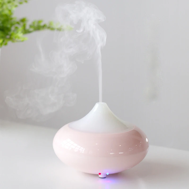 120ml Air Humidifier Grain Wood Diffuseur Essentiel Humificador Essential Oil Diffuser 7 Color LED Aroma Diffuser For Home