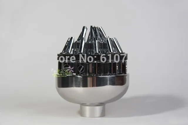 

304 Stainless Steel Adjustable 1" DN25 Three Layer Flowers Spray Nozzle Sprinkler Style Stylet Interlobule Pool Fountain Nozzle