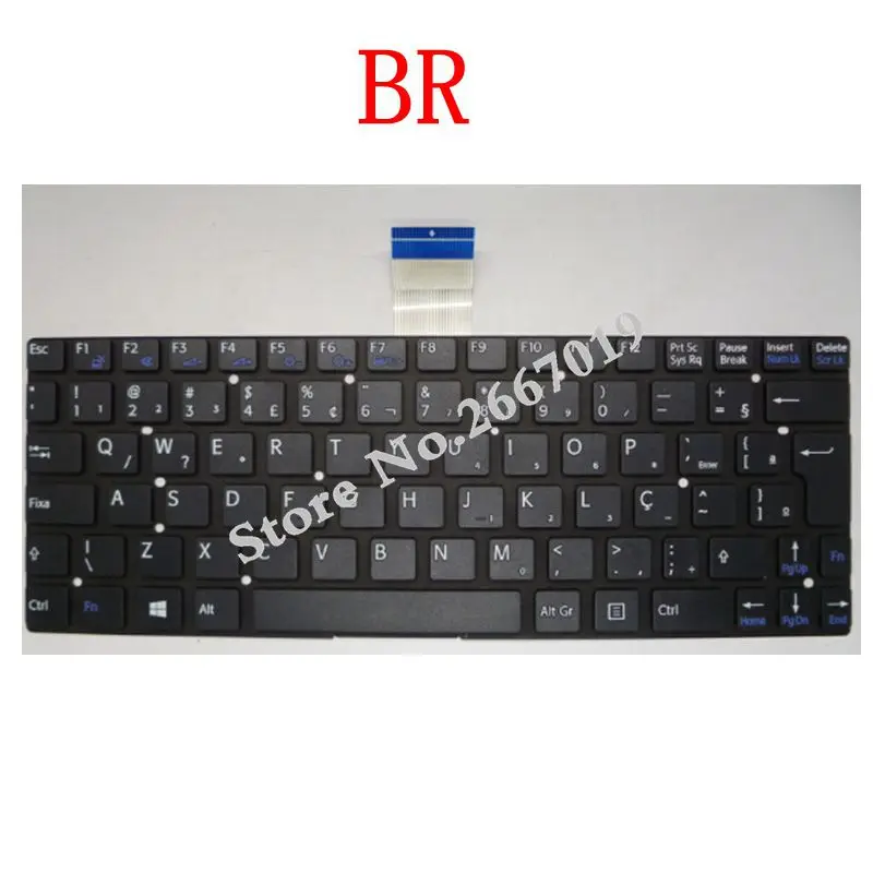 

BR New laptop keyboard FOR SONY SVT11 SVT111 Brazil