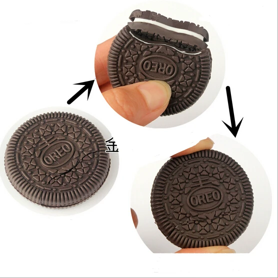 

Funny Oreo Cookies Reduction Magic Props Toys Close-up Magic Cookies Reduction Tricks Toys Trick Biscuit Toy Free Shipping YH128