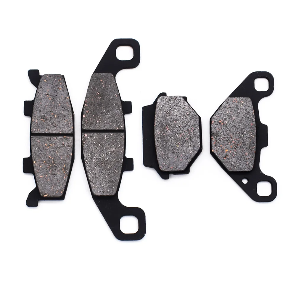 Motorcycle Front Rear Brake Pads For Kawasaki KLE 250 1995-01 KLE 500 91-07 ZR 250 Ballus ZR250 ZZR EX ZZR250 EX250 90-02 GPZ500