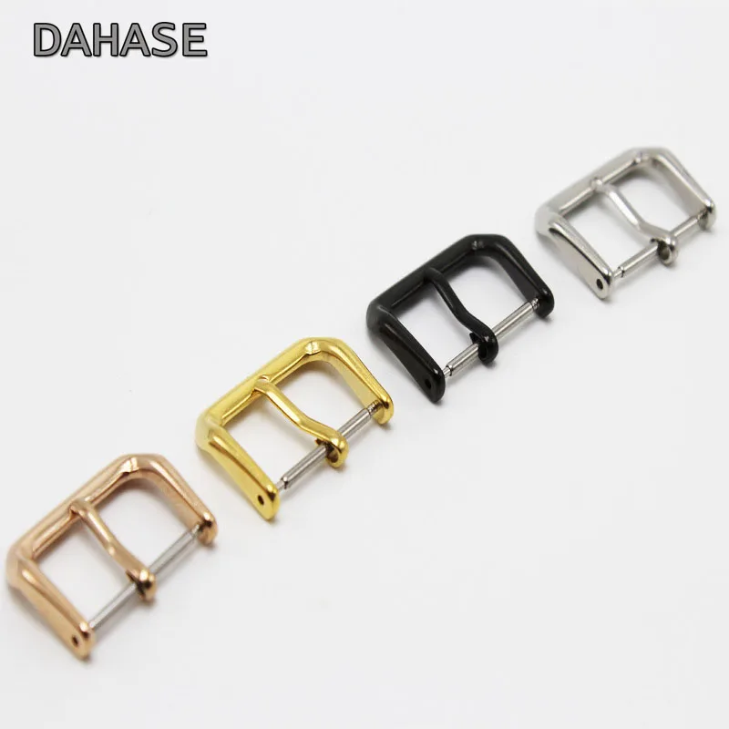 교체 시계 밴드 버클 연마 스테인레스 스틸 시계 걸쇠 스트랩 수리 부품, 10mm 12mm 14mm 16mm 18mm 20mm 22mm