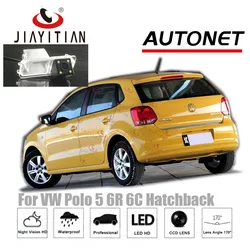 JiaYiTian rear view camera For VW Polo 5 Hatchback 2009~2017 mk5 6R 6C CCD Night Vision Reverse camera license plate camera