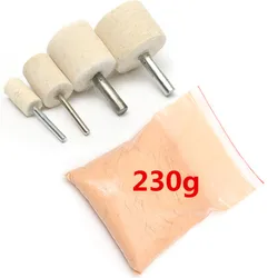 Cerium Oxide Glass Polishing Cila 230g Glass Polishing Powder Cerium Oxide & Polishing Wheel Kit