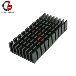 50x25x10mm Dissipatore di Calore del Dissipatore di Calore di Raffreddamento Del Radiatore Dissipazione di calore di Raffreddamento per PCB LM2596 2577 2587 Amplificatore HA CONDOTTO LA Luce COB FAI DA TE