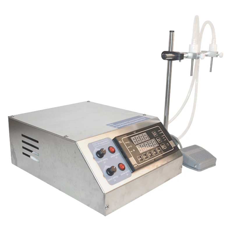 Brand new gear pump liquid filling machine (3-4000ml) for perfume sauce milk