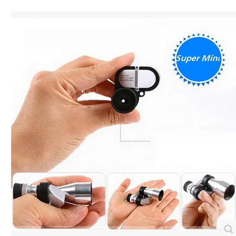 

Угловой Монокуляр 8x20 Mini Portable HD Telescope Tour Watch the концерт
