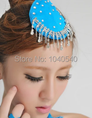 

Hot Sales! Girls Latin Dance Headwear,Women Latin Ballroom Dance Hair Accessories,Dance Wear Accessories 7