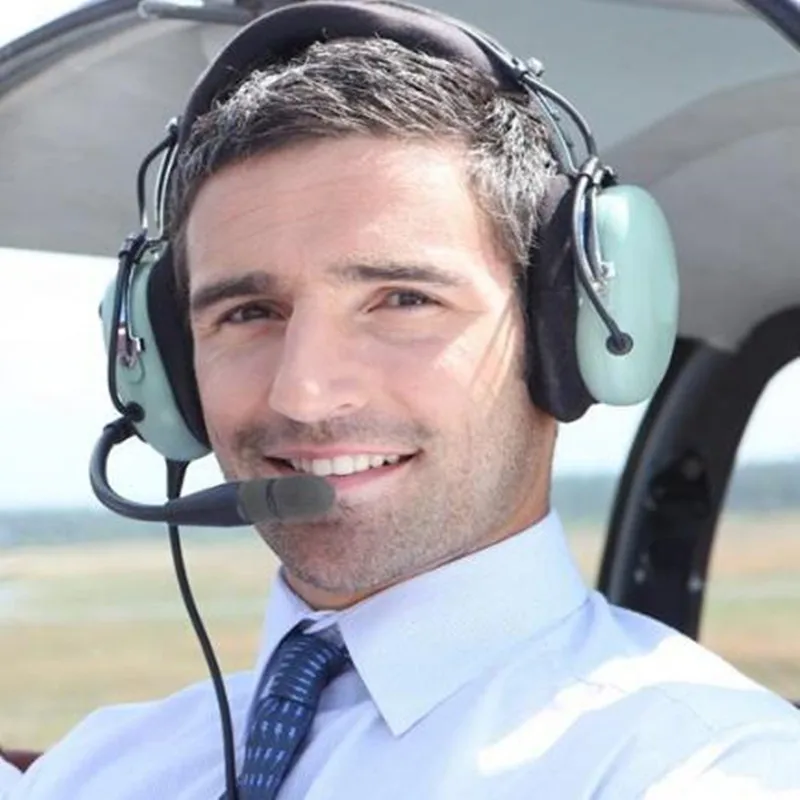 Linhuipad WS-035L Lightspeed การบินชุดหูฟังไมโครโฟนกระจก Mic ฝาครอบกระจกสำหรับนักบินการบินชุดหูฟัง 10 แพ็ค