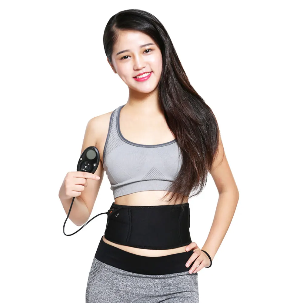 EMS Trainer Abdominal Toning Massage Belt Electric Slimming Massage Belt Muscle Stimulator Unisex Abs Muscle Toner Belt Waist