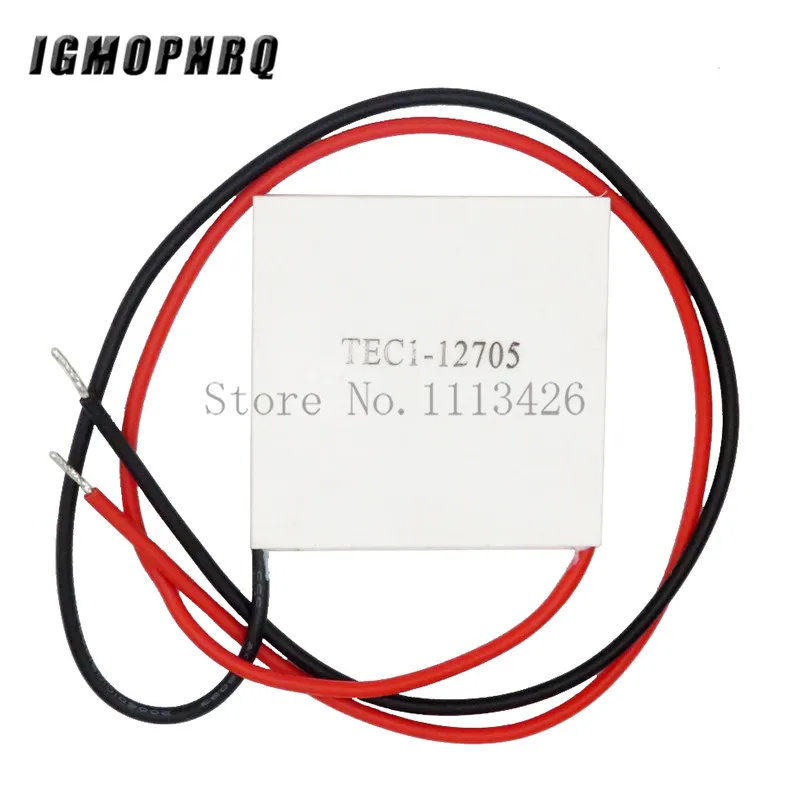 1PCS TEC1-12705 Thermoelectric Cooler Peltier 12705 12V 5A Cells, TEC12705 Peltier Elemente Module