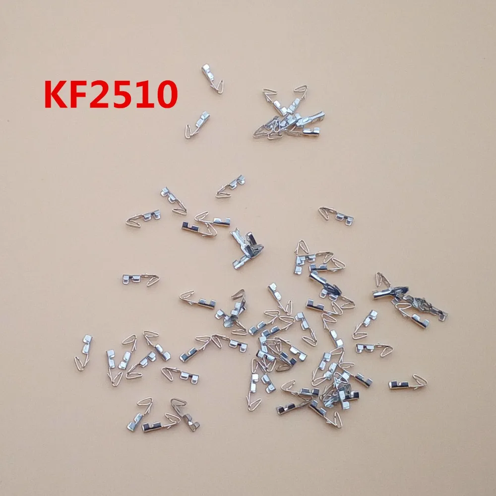 100pcs KF2510 Female Crimp Pin Connector Terminal 2.54mm Pitch For 2510 connector