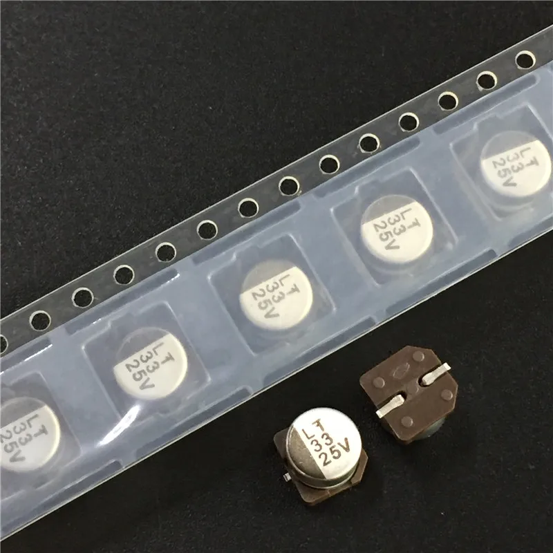 20 piezas 3,3 uF 35V NICHICON WX serie, 3mm x 5,4mm 35V3.3uF Chip SMD de tipo condensador electrolítico de aluminio