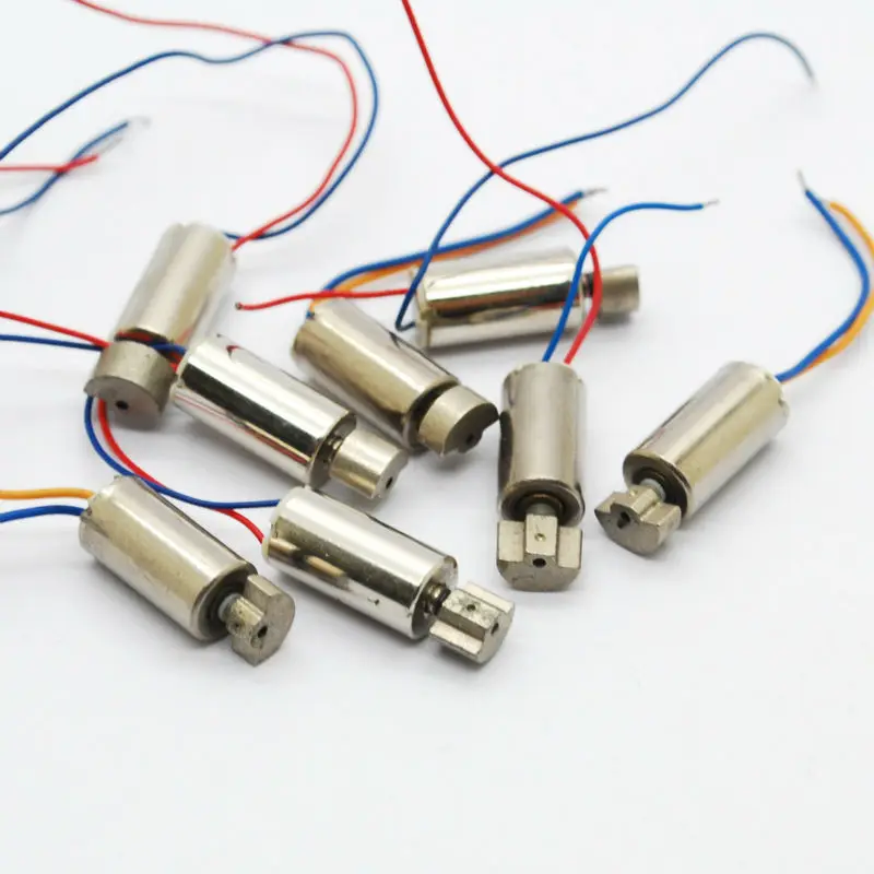 50pcs 6*12MM coreless motor with vibration Mini vibration motor 3V 180mA -250mA