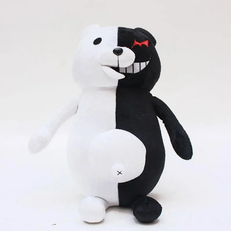 Dangan Ronpa Super Danganronpa 2 Monokuma Black & White Bear Plush Toy Soft Stuffed Animal Dolls Birthday Gift for Children Kids image 3
