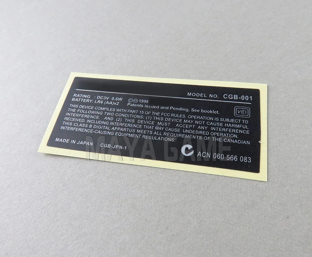 ملصق ملصقات Game boy ، 100 قطعة ، لوحدة التحكم ، gba ، gbc ، gba ، sp