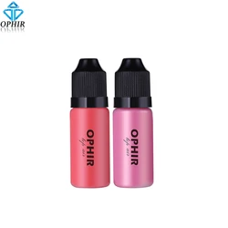 OPHIR Pro Airbrush Makeup Blush Inks 2 Colors Air Blush for Face Paint Make-up Salon Cosmetic Makeup Pigment_TA105(1-2)