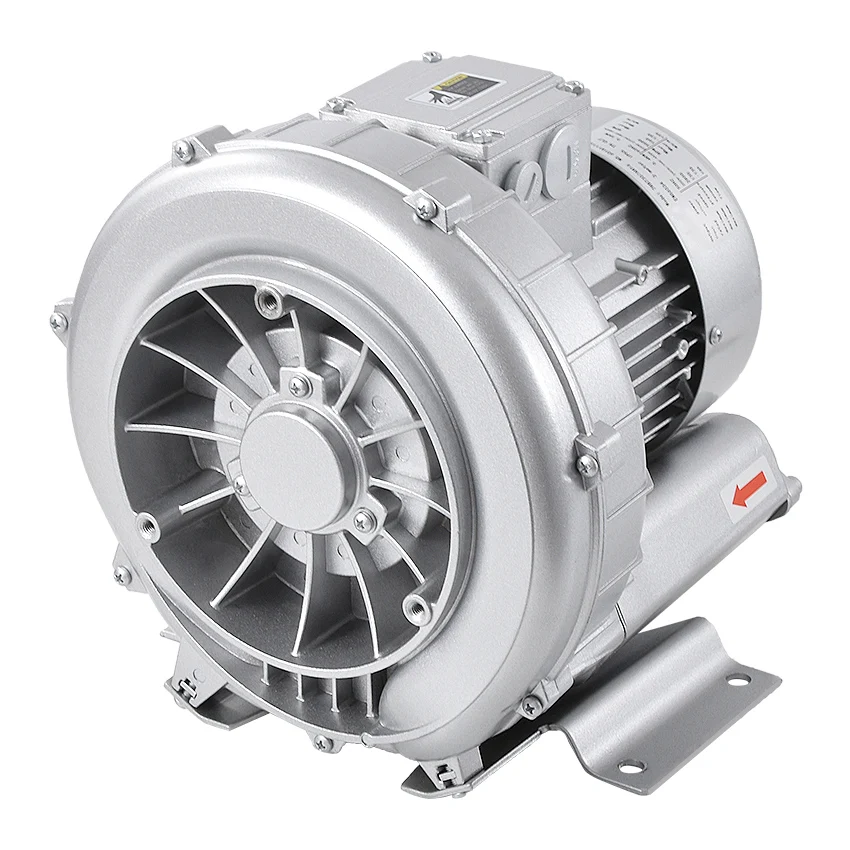 2RB230-7AH16 High Pressure Blower Ring Vortex Blower High Prssure Air Pump 220V/380v 50HZ/60HZ 0.4KW/ 0.5KW 2.6Y