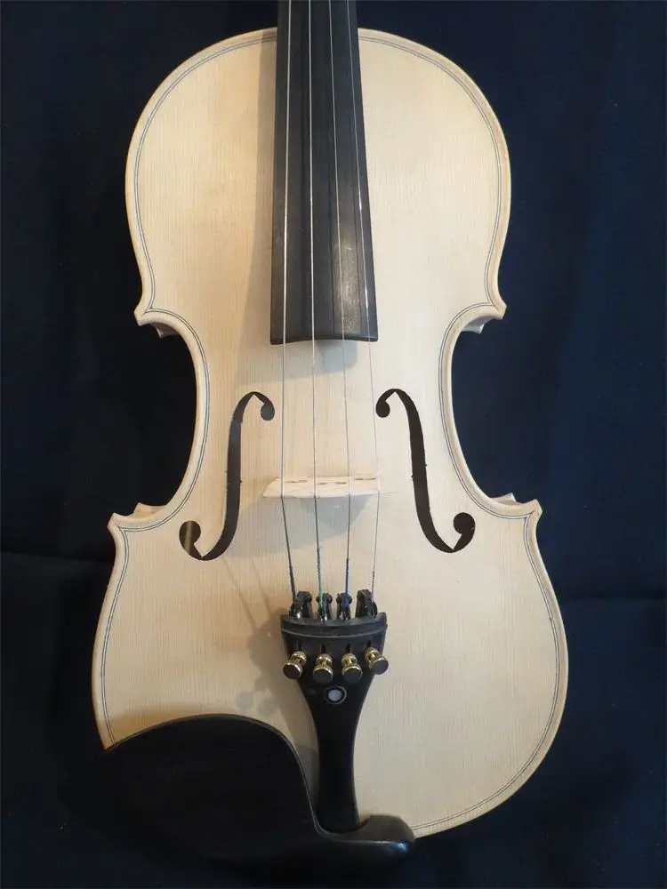 Strad style SONG Brand white unfinishe violin 4/4 3/4 1/2 Unfinished violin ,good sound #12006