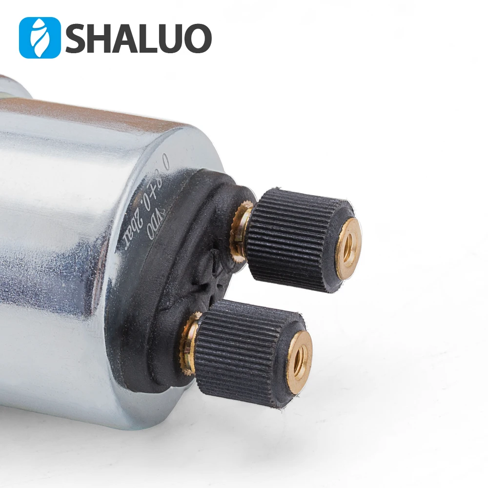 Sensor de presión de aceite Universal VDO, 0 a 10 bares, 1/8NPT, 10mm, piezas de generador diésel, sensor de presión de alarma de enchufe de tripulación inoxidable