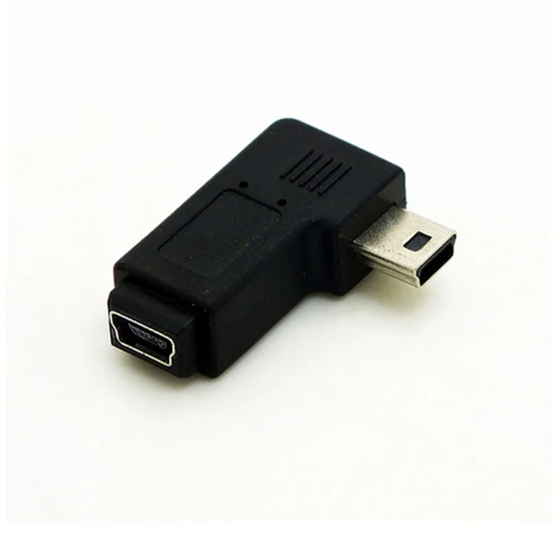 Cable adaptador de extensión de M-F, conector usb macho a hembra, 90 grados, ángulo recto, 2 unids/lote