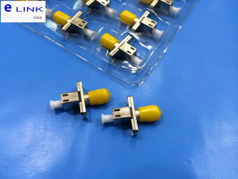 

ST-LC fiber adapter hybrid female to female singlemode Multimode optical coupler 1.25-2.5mm ceramic sleeve connector ELINK 5pcs