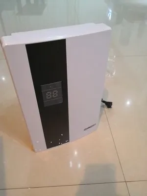 مزيل الرطوبة مع جهاز تحكم عن بعد للمنزل ، 2 ، 2 لتر ، شاشة LCD كبيرة ، مجفف هواء ، دلو أوتوماتيكي ، جهاز تنقية الإغلاق الكامل