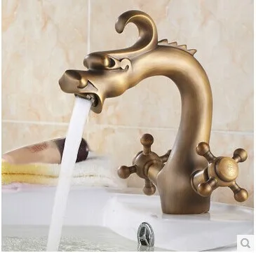 

Dragon faucet antique basin dragon mixer dragon tap bathroom bronze faucet china dragon faucet mixer tap