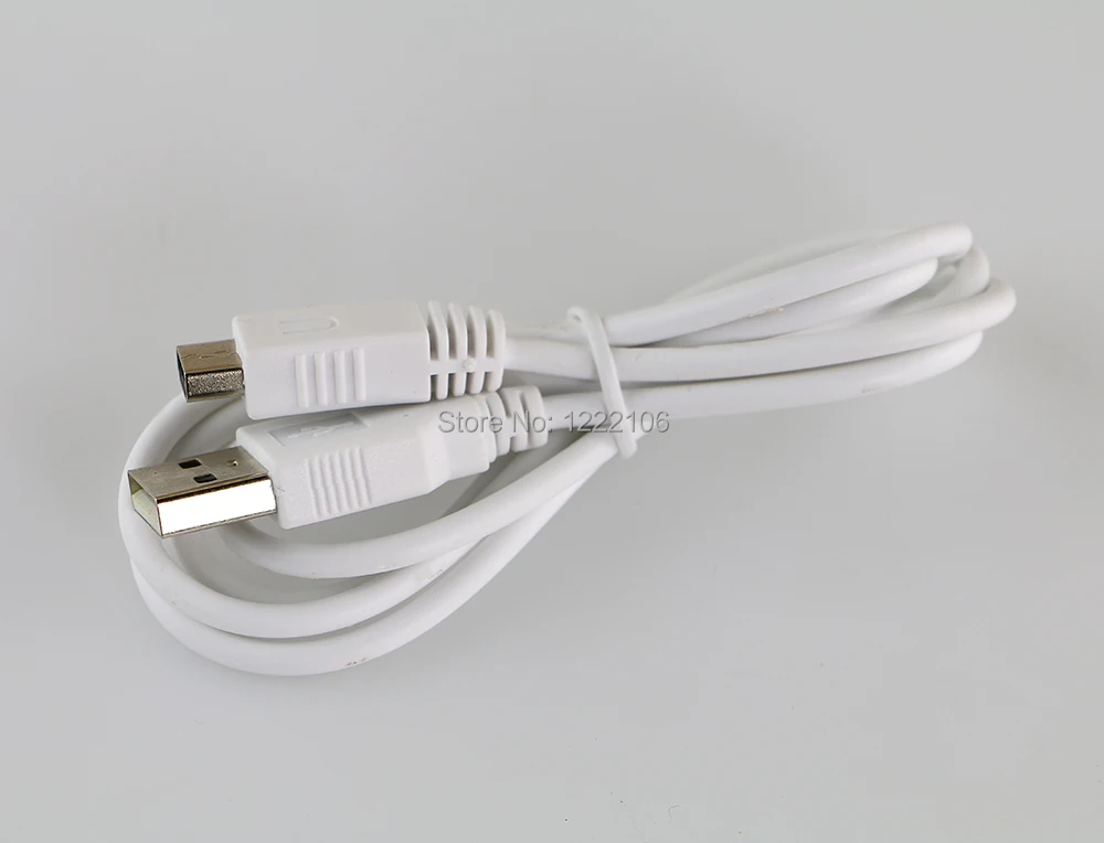 2 قطعة كابل شحن شاحن طاقة بيانات USB لوحدة تحكم نينتندو وي يو وي يو