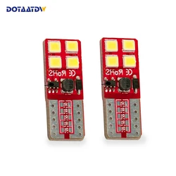 4x 고출력 3030 크리어 칩 T10 W5W 194 CANBUS 오류 없음 자동차 LED DRL 백업 역방향 돔 측면 표시 등 자동차 광원
