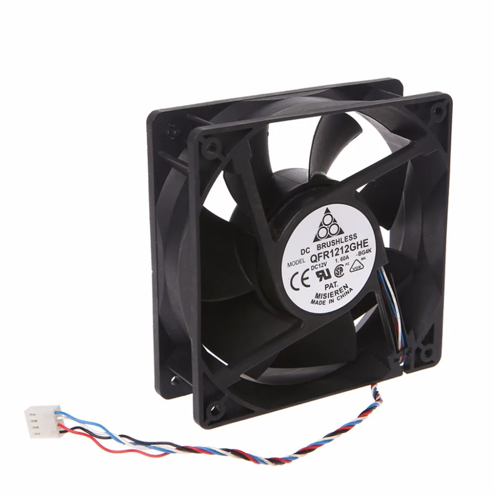 

120x120x38mm Brushless DC 12V 1.6A PWM Server Cooling Fan For Delta AFC1212DE