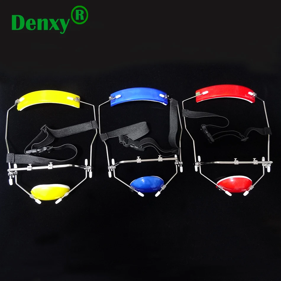 Denxy  Dental Headgear 3color Adjustable Reverse Pull Face mask  Orthodontic accessories Dental Supply Orthodontic bracket