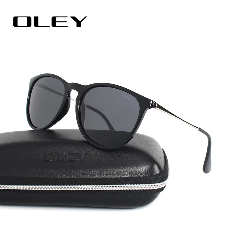 

OLEY Cat Eye Sunglasses Women polarized Round Sun Glasses Brand designer Driver shades gafas de sol mujer zonnebril dames Y4171