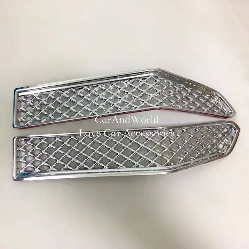

Front Bottom Racing Grille Under Grill Cover Trim Insert For Toyota Land Cruiser Prado LC150 FJ150 2018 Car styling Accessories