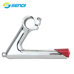 Retro Electroplate Aluminum Alloy 58 Angle Gooseneck Stem 22.2*25.4 Fixed Gear Road Bike Gooseneck Stems BSB010