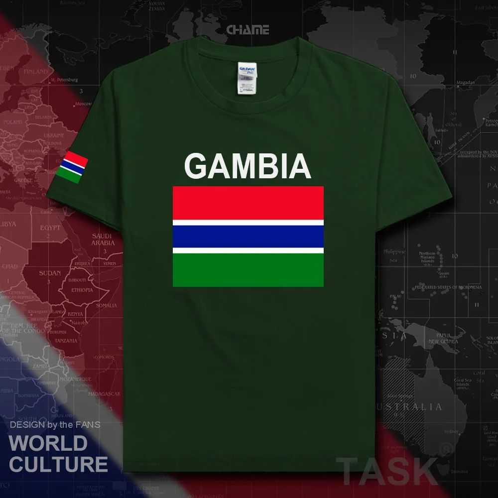 Republic of The Gambia GMB mens t shirts 2018 jerseys hip hop nation cotton t-shirt fitness brand clothes country flag tees 02