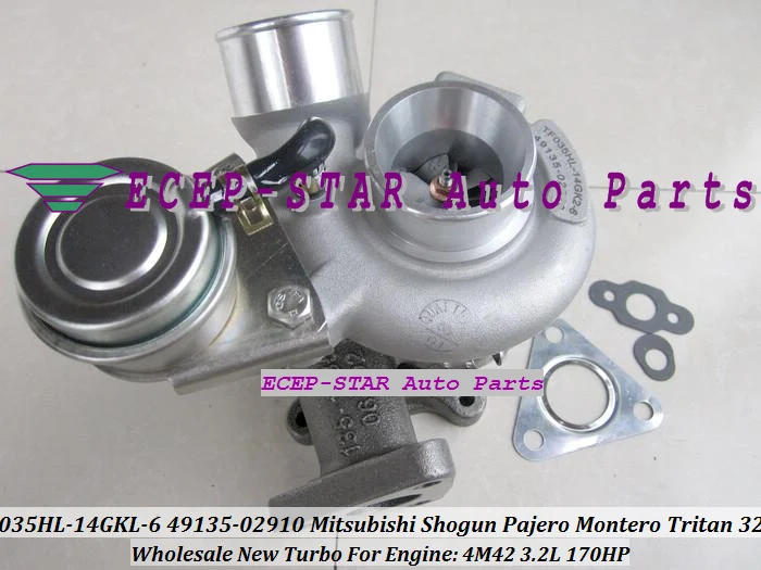 TF035HL 49135-02910 49135-02912 49135-02921 49490-13101 49493-94901 Turbo For Mitsubishi SHOGUN PAJERO MONTERO 4M42T 4M42 3.2L