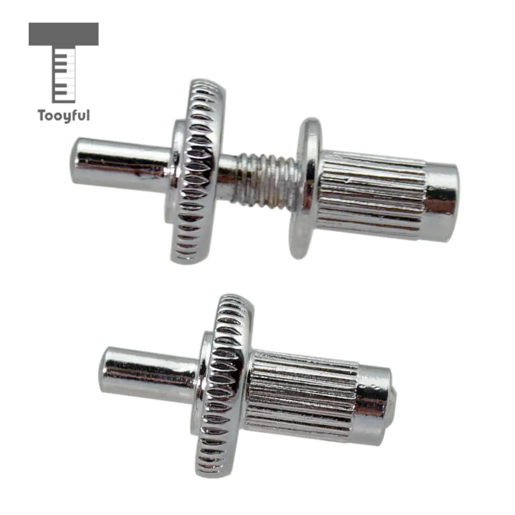 Tooyful 2 Pezzi di Ferro Chitarra Ponte Studs Ancore di Bloccaggio Parti di Messaggi per LP Chitarra Elettrica Ponte