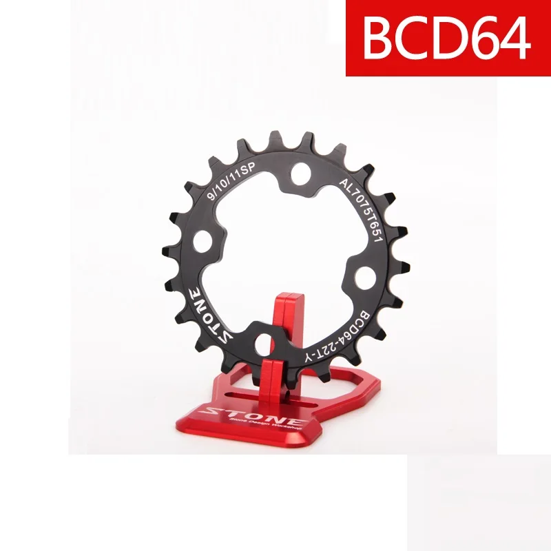 64BCD Chain ring Narrow Wide N/W Circle 4 bolts 22T 24T 26T 28T for 1x9 1x10 1x 11 Speed small chain ring