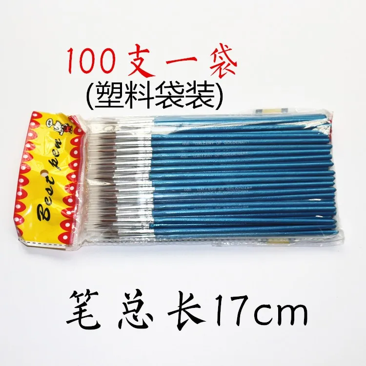 100pcs/set Paint Brushes Set Miniature Artist Painting Brushes for Paintings Art Acrylic,