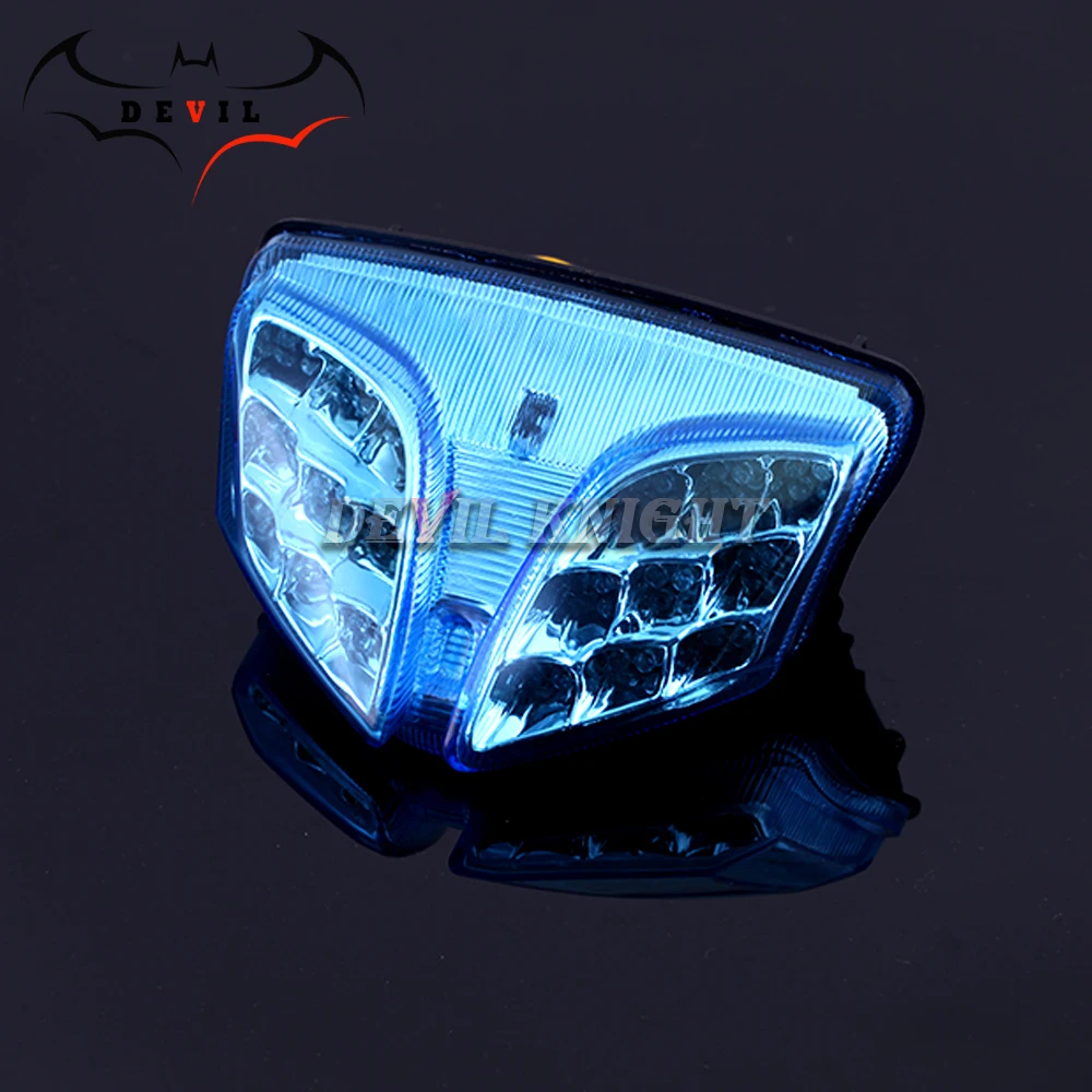 For Suzuki GSXR GSX-R 600 750 2008-2012 K8 K9 Integrated LED Rear Tail Light Turn Signal Motorcycle light Accessories GSX-R 1000