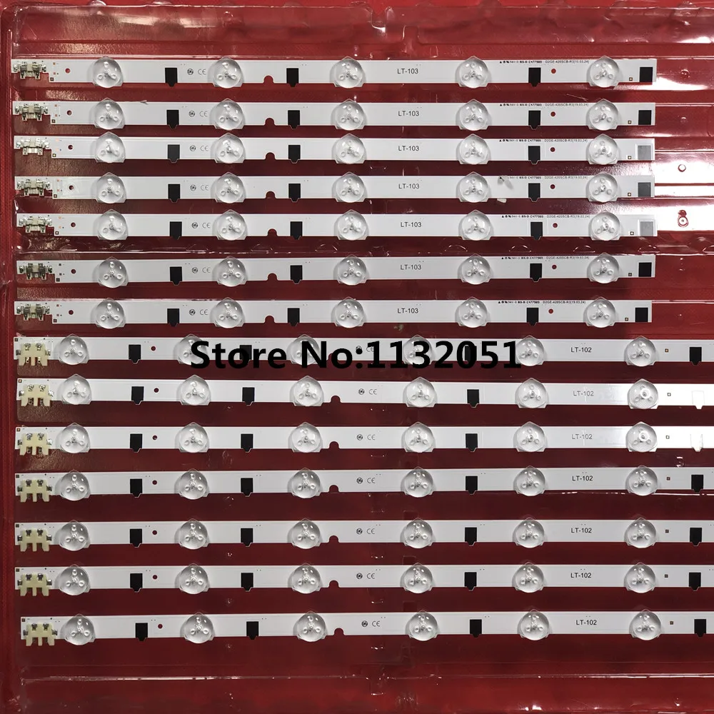 Tira de luces LED, accesorio para UE42F5000AK UE42F5070 UE42F5300 UE42F5370 UE42F5500 UE42F6400 D2GE-420SCB-R3 2013SVS42F R 5 L 9